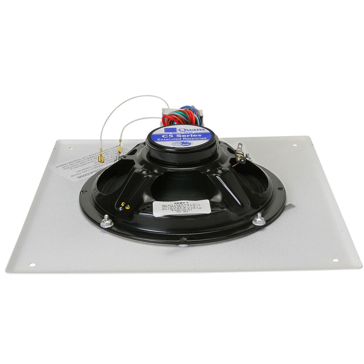 Quam SYSTEM 3/VC 8" Slanted Speaker w/Volume Control 5W25/70V White